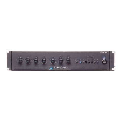 AUSTRALIAN MONITOR AMC120 User manual