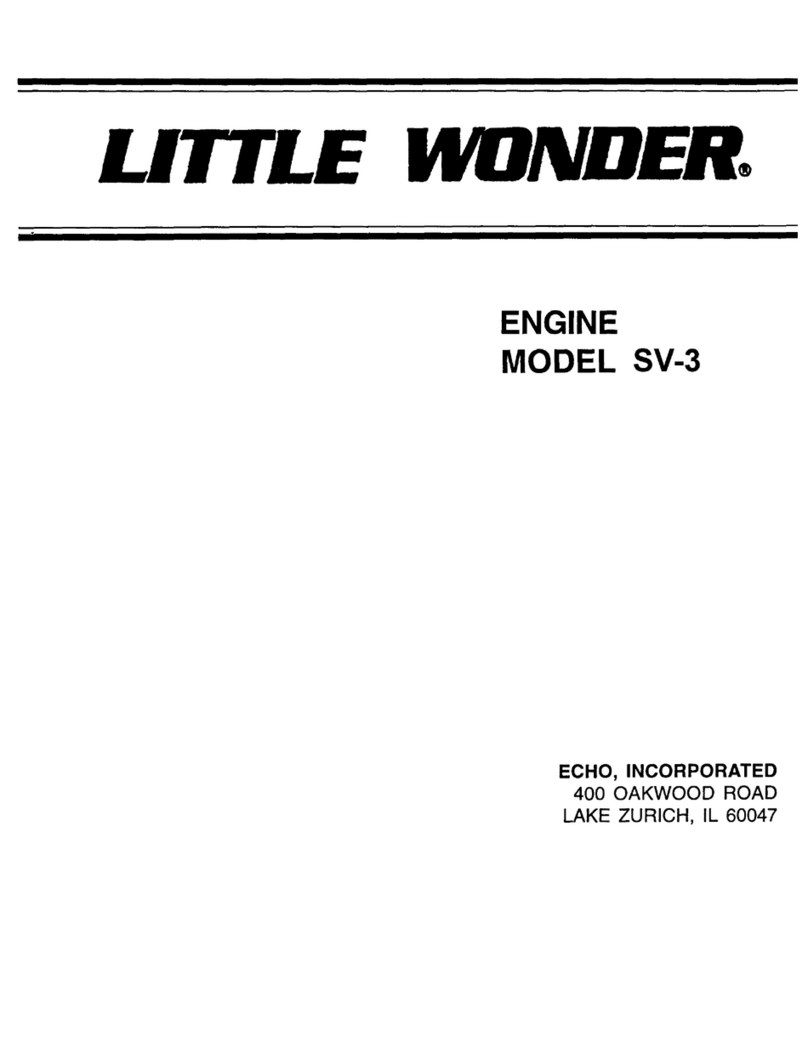 Little Wonder SV-3 parts manual