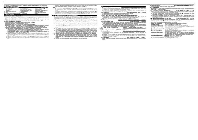 Echo W1 user manual