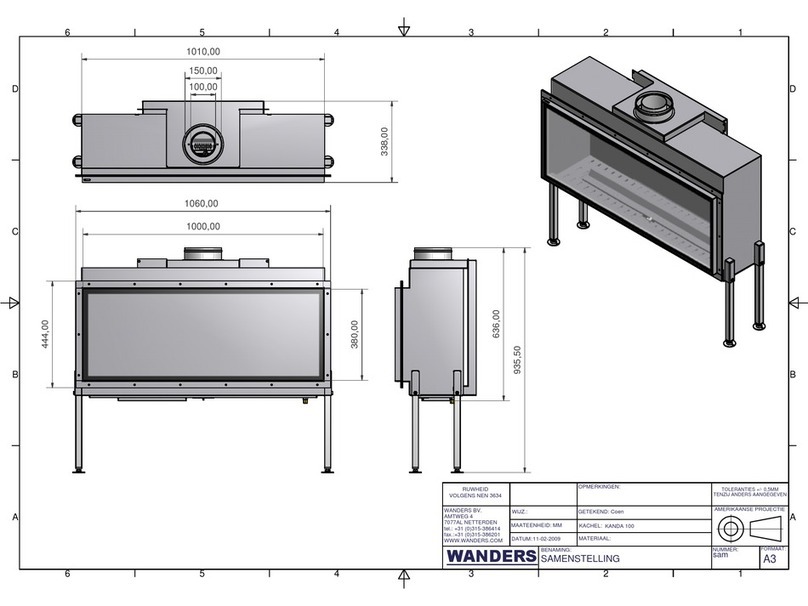 WANDERS KANDA 100 Parts list manual