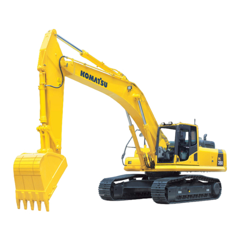Komatsu PC350-8 User manual