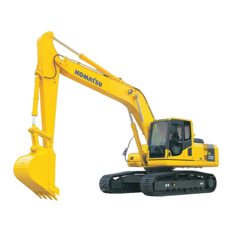 Komatsu PC220-8 User manual