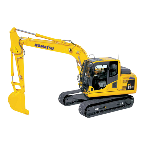 Komatsu PC130-8 User manual