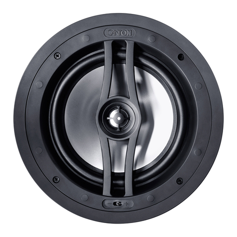 Canton INCEILING manual
