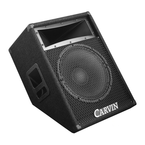 CARVIN 742-742P-V1 User manual