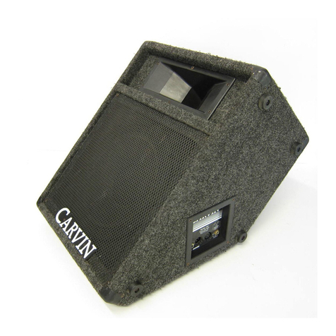 CARVIN 722 User manual