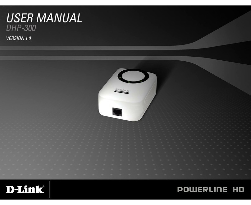 D-Link DHP-301 - PowerLine HD EN Starter User manual D-Link DHP-301 - PowerLine HD EN Starter User manual