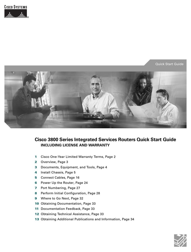 Cisco 3845 - Security Bundle Router User manual