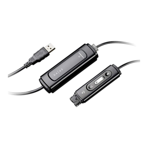 Plantronics DA45 USB Specifications