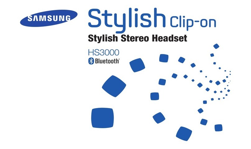 Samsung BHS3000NBACSTA user manual