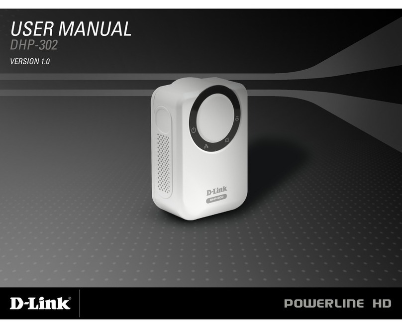 D-Link DHP-303 - PowerLine HD EN Starter User manual D-Link DHP-303 - PowerLine HD EN Starter User manual