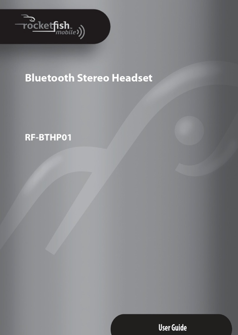 Rocket Fish RF-BTHP01 User manual Rocket Fish RF-BTHP01 User manual