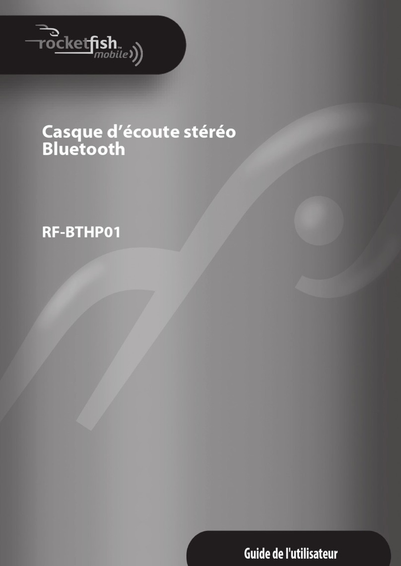 Rocket Fish RF-BTHP01 Quick start guide