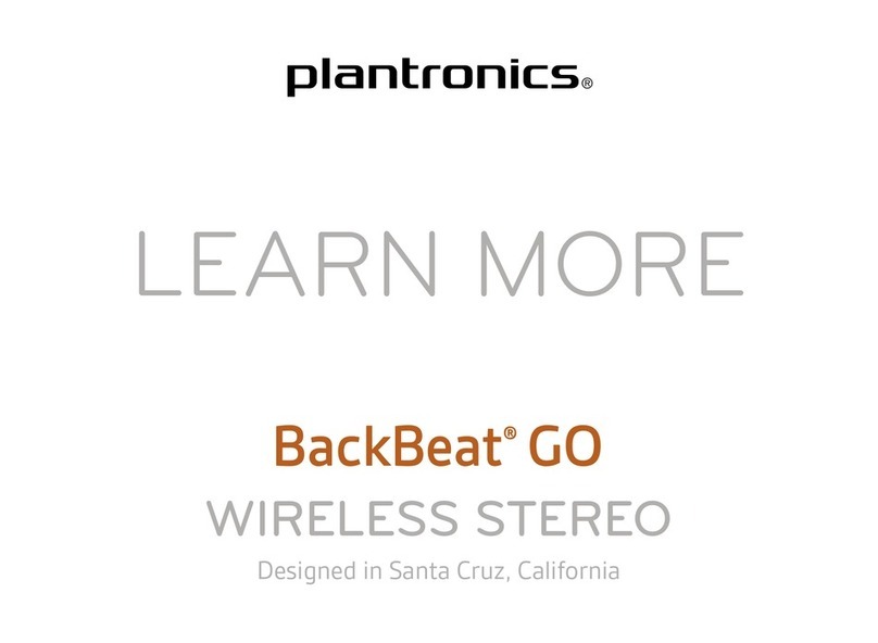 Plantronics BackBeat GO user guide