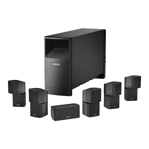 Bose Acoustimass 15 Series II User manual