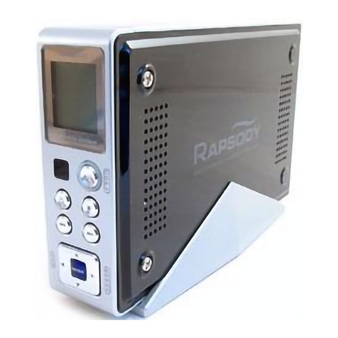 Rapsody RSH-100 User manual