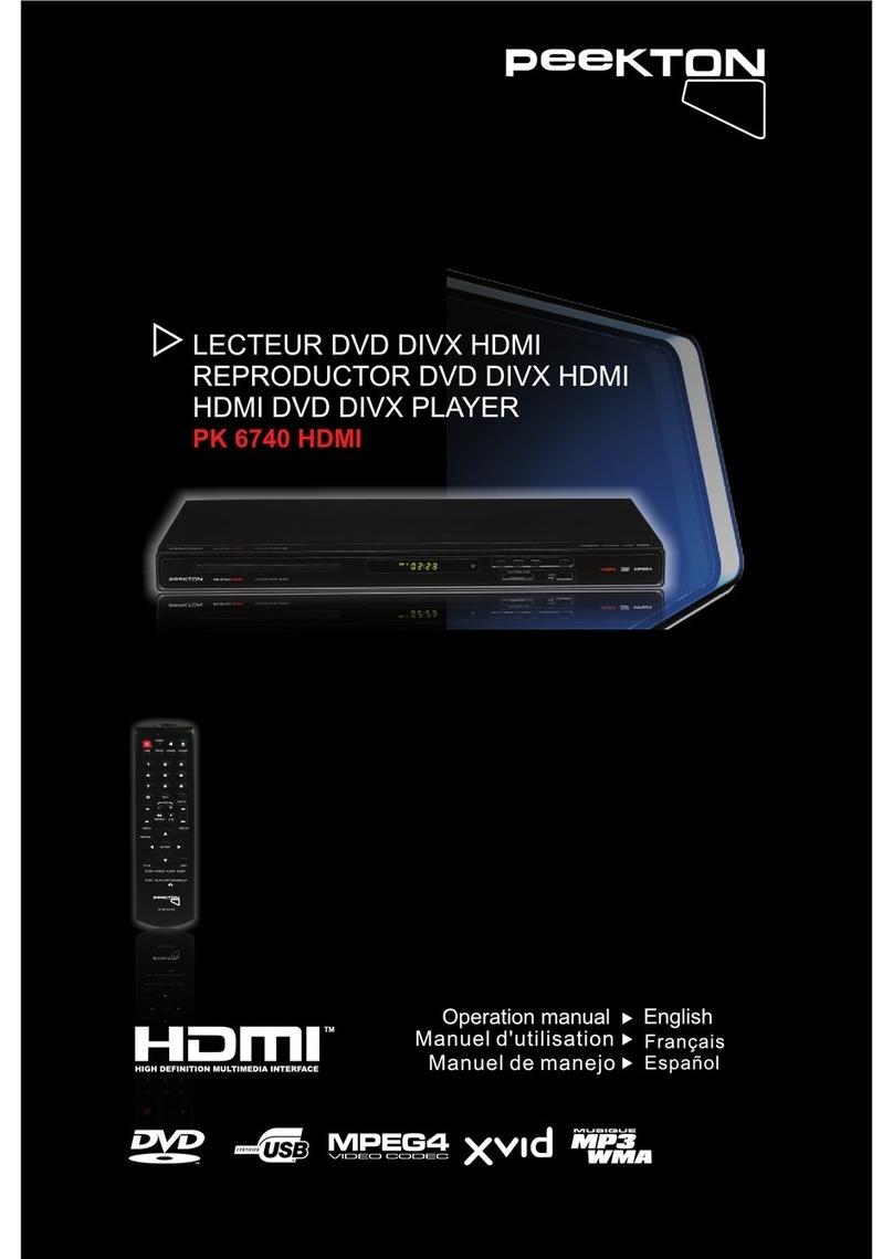 PEEKTON PK6740 HDMI manual