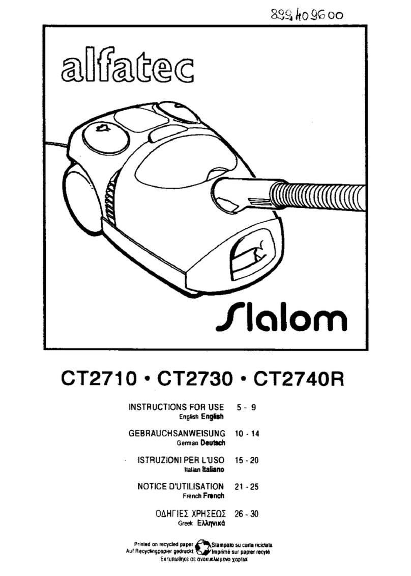 ALFATEC Slalom CT2710 User manual
