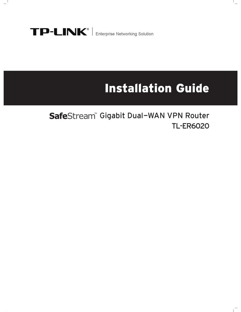 TP-Link SafeStream TL-ER6020 installation guide