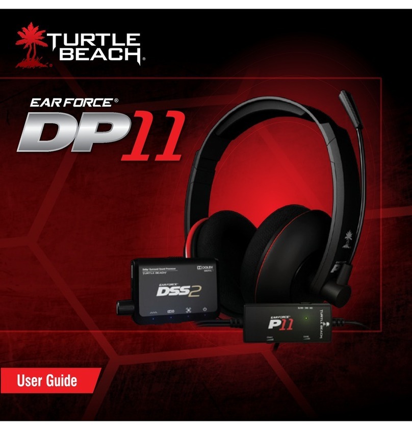Turtle Beach Ear Force DP11 User manual
