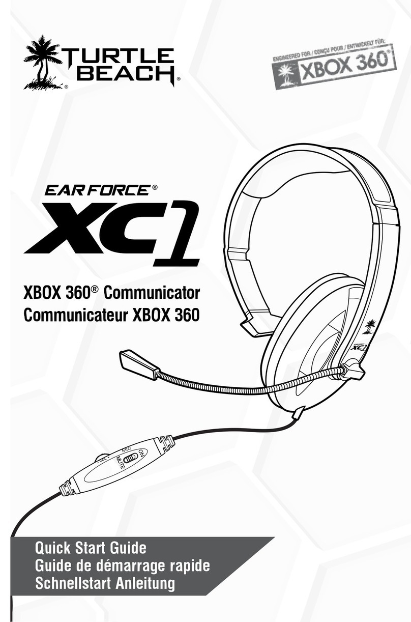 Turtle Beach Ear Force XC1 User manual