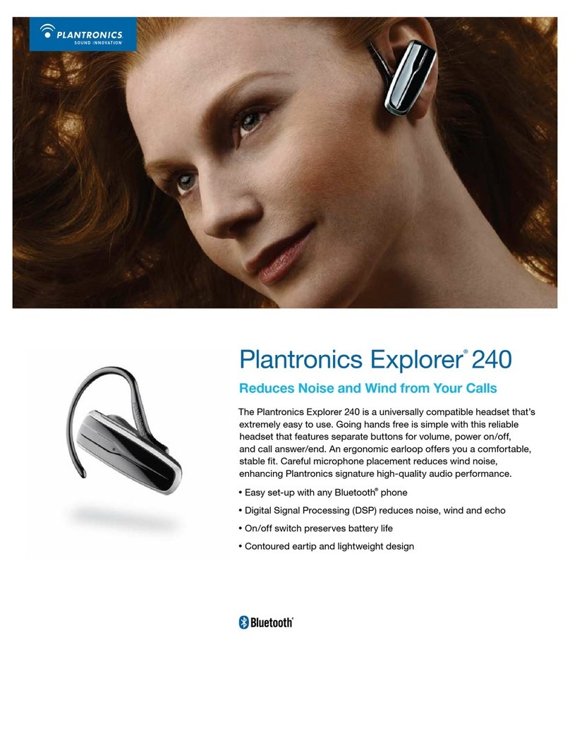 Plantronics EXPLORER 240 - Specifications