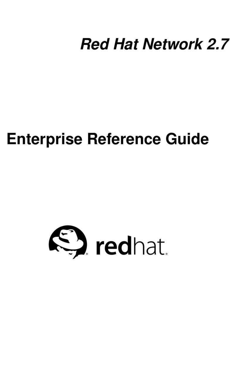 Red Hat NETWORK 2.7 - ENTERPRISE User manual