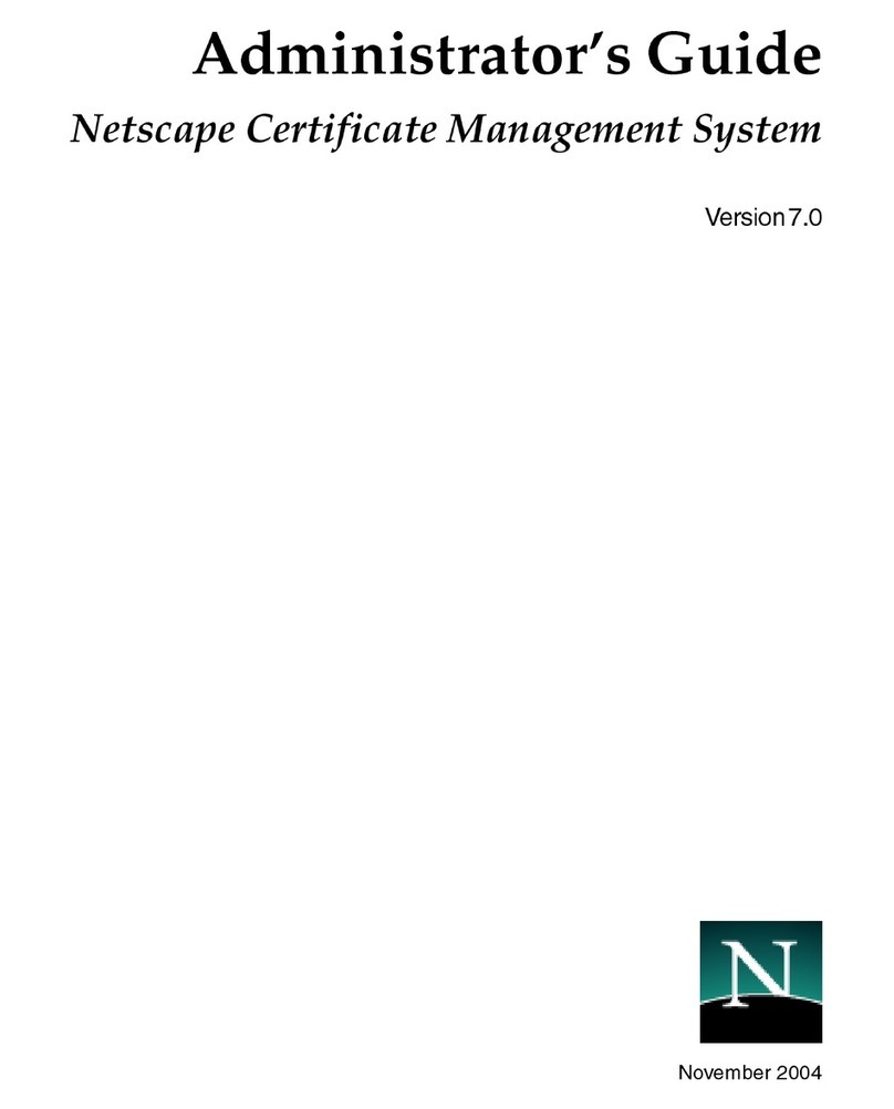 Netscape NETSCAPE MANAGEMENT SYSTEM 7.0 -... manual