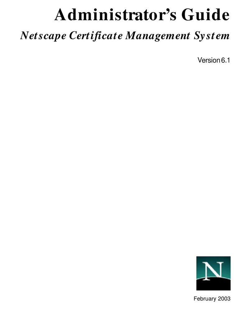 Netscape NETSCAPE MANAGEMENT SYSTEM 6.1 -... Service manual Netscape NETSCAPE MANAGEMENT SYSTEM 6.1 -... Service manual