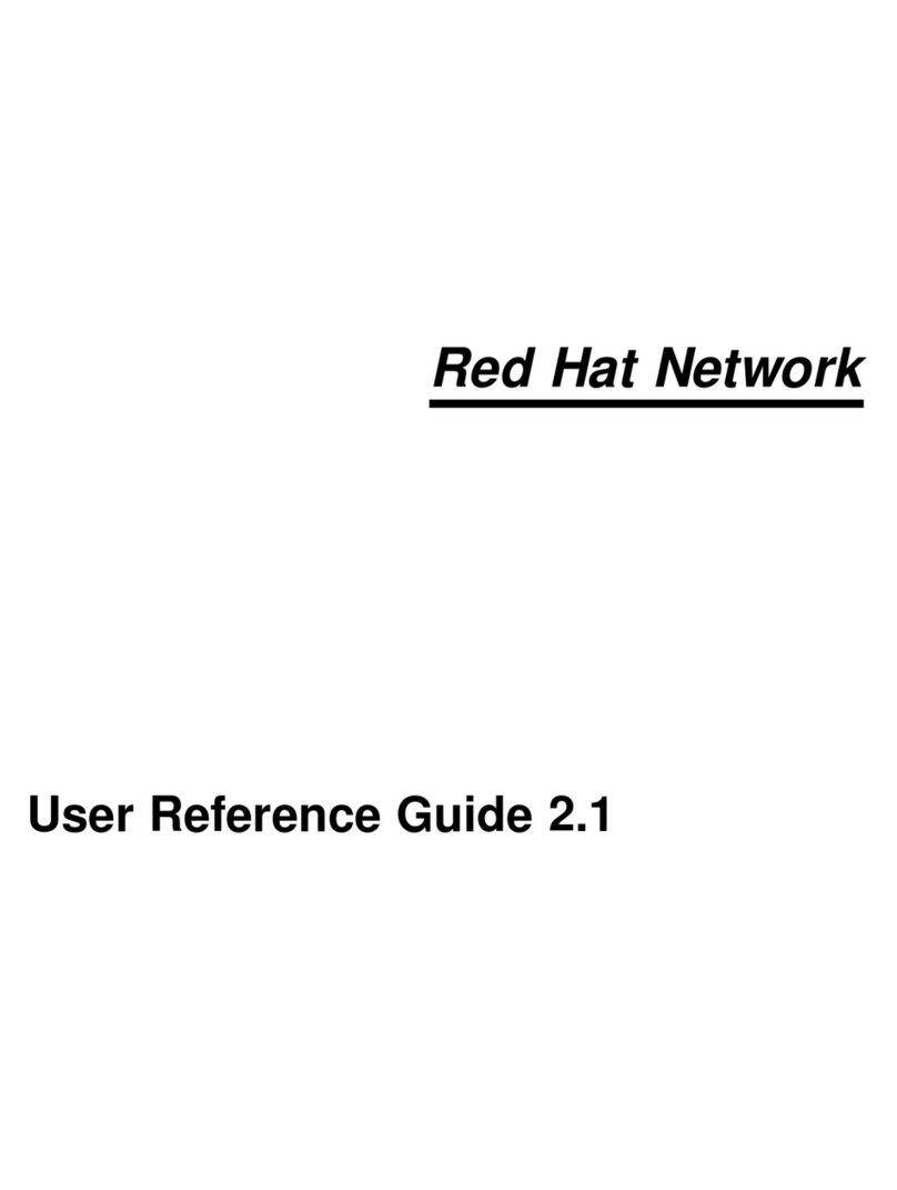 Red Hat NETWORK - USER REFERENCE GUIDE 2.1 Product information sheet