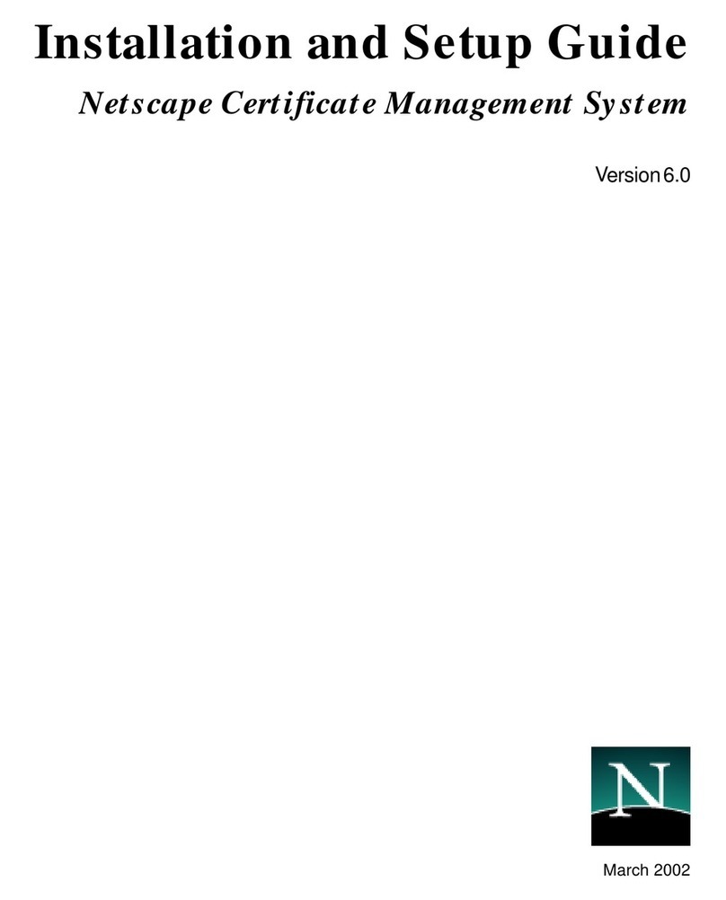 Netscape NETSCAPE MANAGEMENT SYSTEM 6.0 Assembly instructions