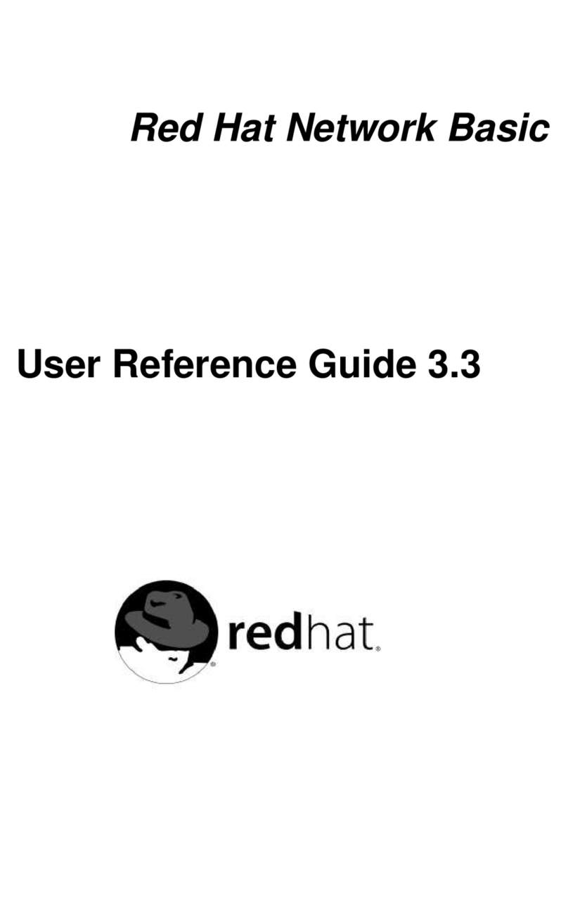 Red Hat NETWORK BASIC - USER REFERENCE GUIDE 3.3 Product information sheet