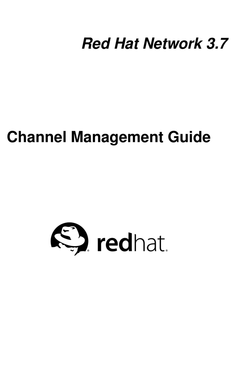 Red Hat NETWORK 3.7 - User manual