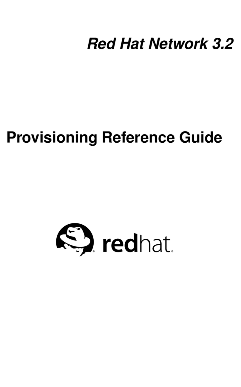 Red Hat NETWORK 3.2 - PROVISIONING User manual Red Hat NETWORK 3.2 - PROVISIONING User manual