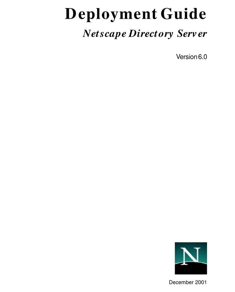 Netscape NETSCAPE DIRECTORY SERVER 6.0 - DEPLOYMENT Quick reference guide