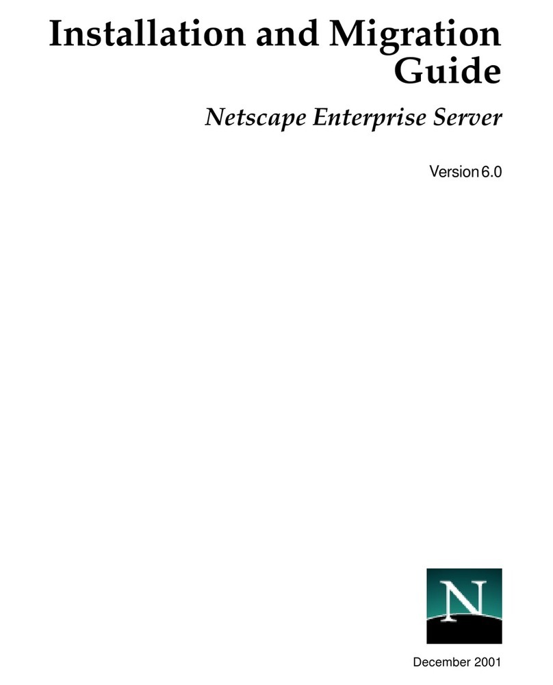 Netscape NETSCAPE ENTREPRISE SERVER 6.0 - INSTALLATION AND MIGRATION... Installation and migration guide