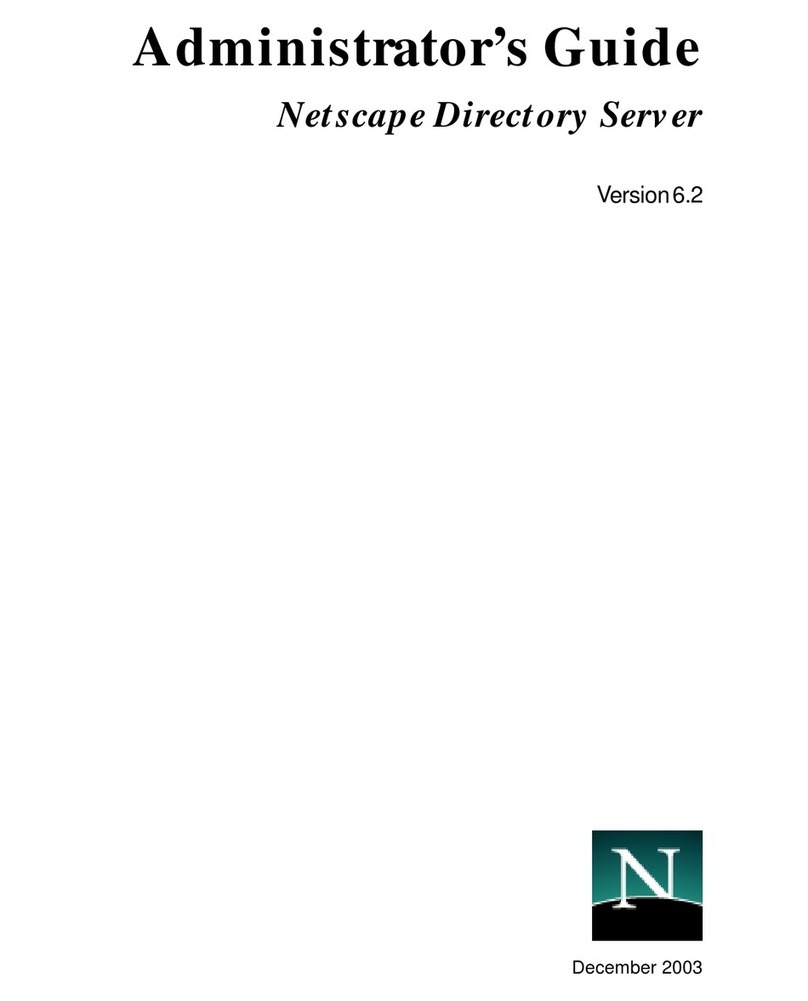 Netscape NETSCAPE DIRECTORY SERVER 6.2 -... Service manual