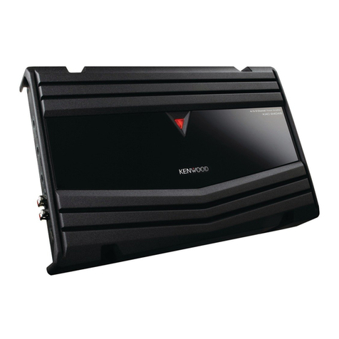 Kenwood KAC-2404S instruction manual