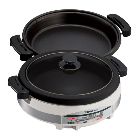 Zojirushi Gourmet d'Expert  EP-RAC50 operating instructions