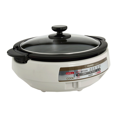Zojirushi Gourmet d'Expert EP-PBC10 User manual