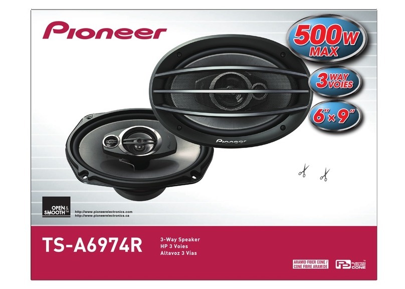 Pioneer TS-A6974R instruction manual