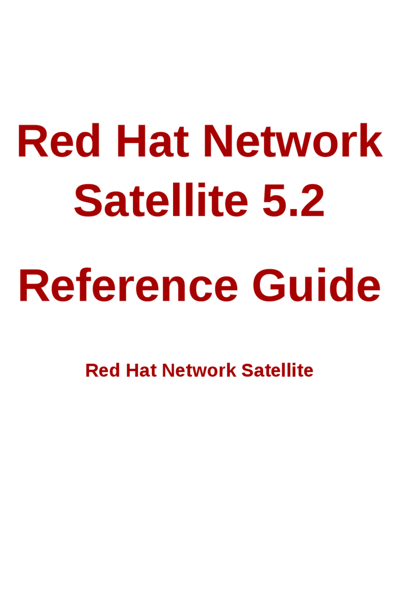 Red Hat NETWORK SATELLITE 5.2 - CHANNEL MANAGEMENT User manual