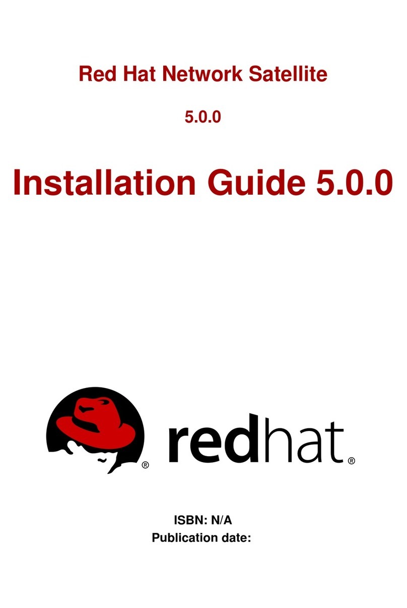 Red Hat NETWORK SATELLITE 5.0.0 - User manual