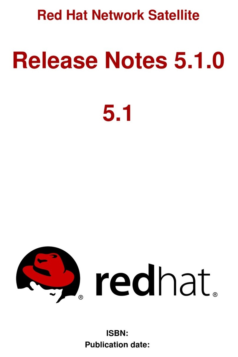 Red Hat SATELLITE 5.1 RELEASE NOTES release note