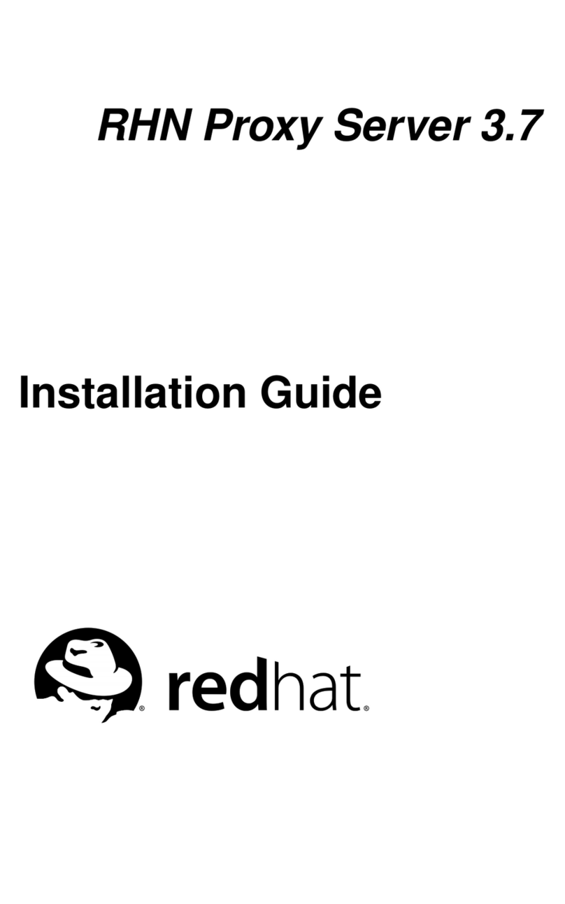 Red Hat NETWORK PROXY SERVER 3.7 - installation guide