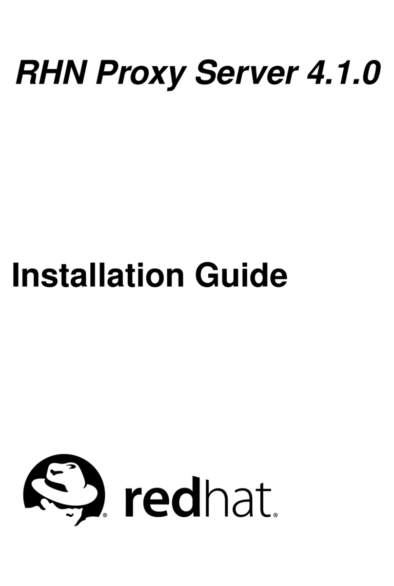 Red Hat NETWORK PROXY SERVER 4.1.0 - installation guide