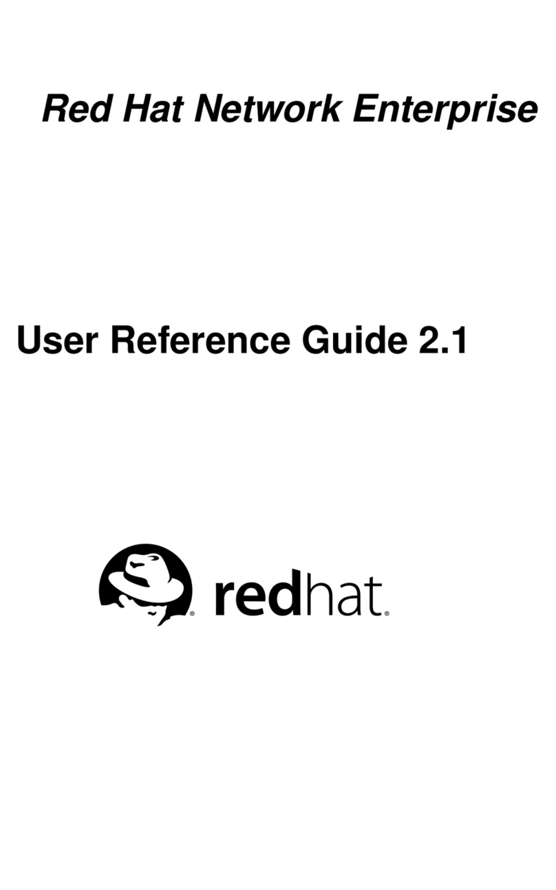 Red Hat NETWORK - USER REFERENCE GUIDE 2.1 User reference guide