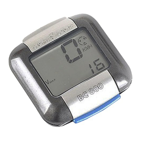 SIGMA SPORT BC 800 User manual