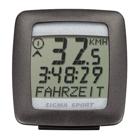 SIGMA SPORT BC 1200 manual