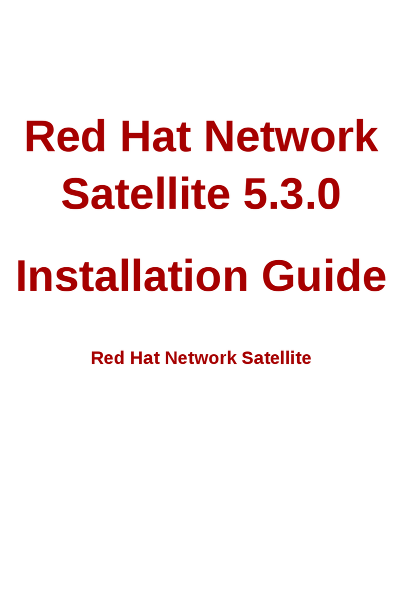 Red Hat NETWORK SATELLITE 5.3.0 - CHANNEL MANAGEMENT User manual